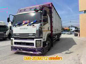 🔥Sาคา 1,090,000- หกล้อตู้สิบบาน  ISUZU FTR 240 แรง ปี 2554 (8574)