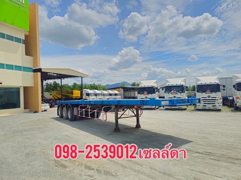 หางพื้นเรียบ สามเพลา อู่ WAFA ปี 2565(8655) หางพื้นเรียบ สามเพลา อู่ WAFA ปี 2565(8655)