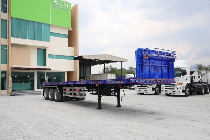 หางพื้นเรียบ สามเพลา อู่ CTT ปี 2565 (1885)