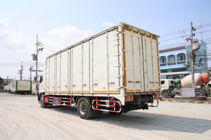 💜หกล้อตู้สิบบาน HINO FG8J 240 แรง ปี 2561(4378)