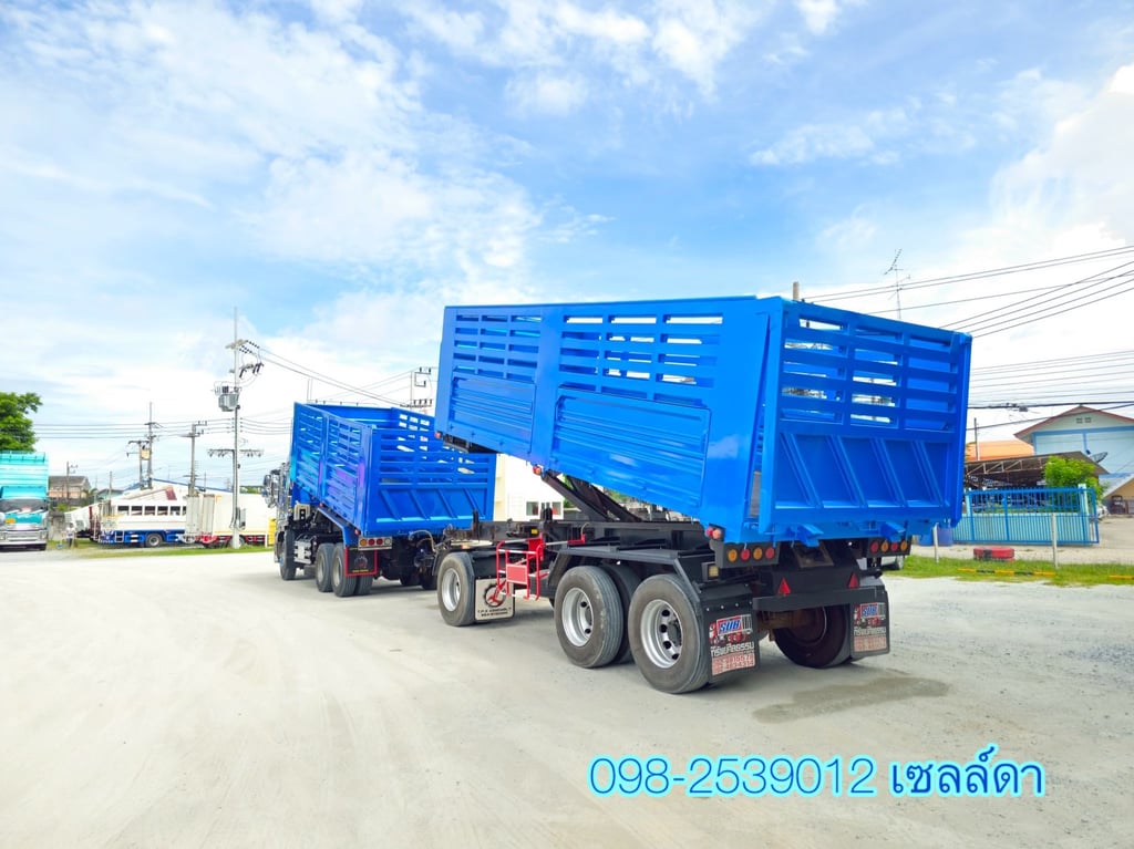 สิบล้อดััมเเม่ลูก Isuzu FXZ360 ปี66(3502,3088) 