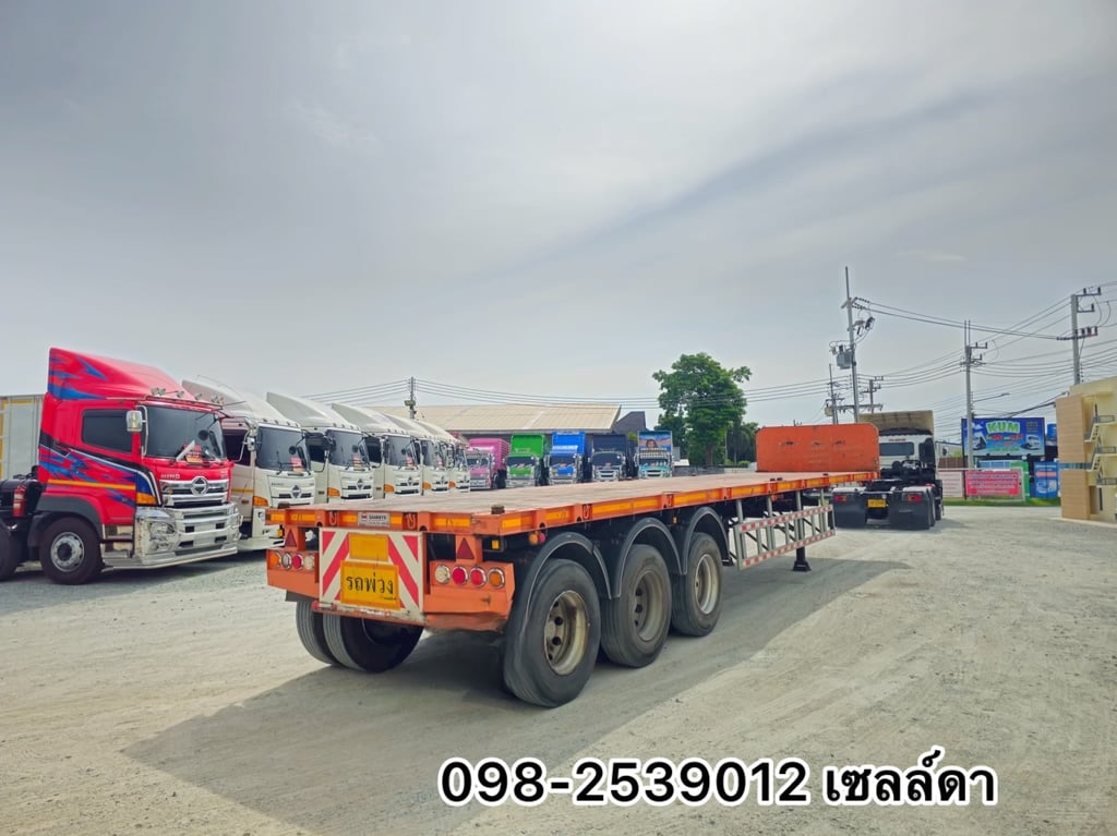 หางพื้นเรียบ สามเพลา (6080) หางพื้นเรียบ สามเพลา (6080)