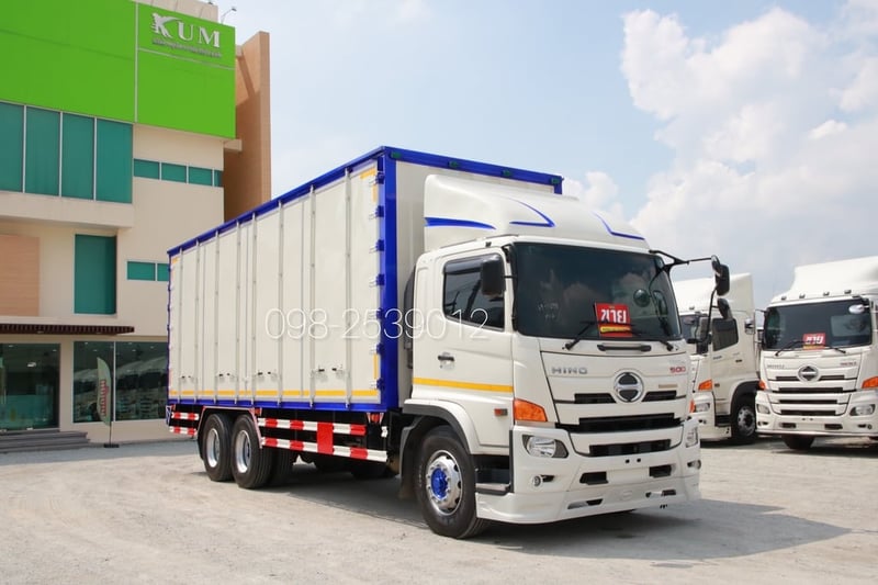 🔥ฟรียางใหม่ 10เส้น 🔥เก็บเก็บงานสวย อู่BBC 🔥เลขไมล์ 170,xxx สิบล้อตู้สิบบาน HINO FL8J 260 แรง ปี 2566(1698)