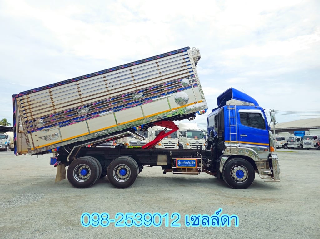 สิบล้อดั้มพ์ กระบะมีเนียม HINO  FM1A 344 แรง ปี 2566(2108)