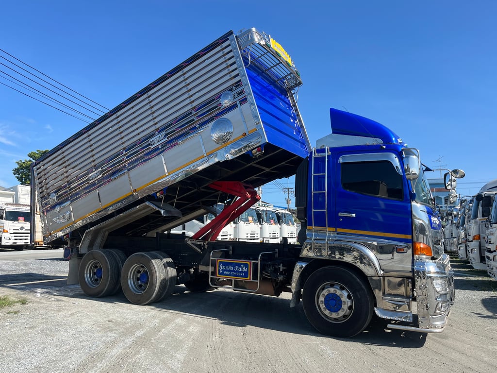 สิบล้อดั้มพ์  HINO FM1A 344 แรง ปี 2566 (2108)