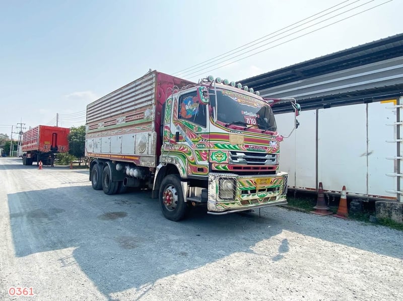 🚨Sาคาตัด 990,000-🚨 สิบล้อดั้มเกษตร Isuzu FXZ360 ปี53 (0361)
