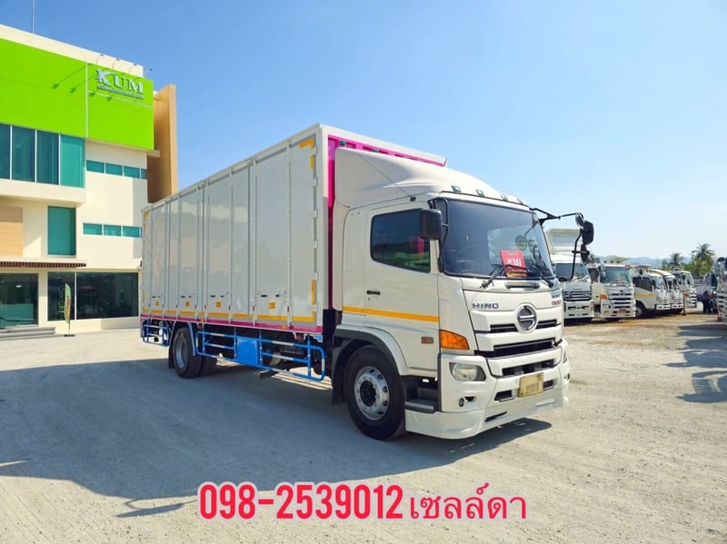 หกล้อตู้สิบบานลิฟท์ท้าย  HINO FG8J 240 แรง ปี 2562(8724)