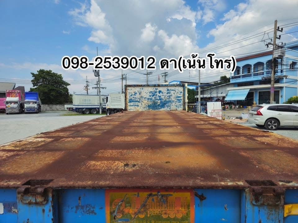 หางพ่วงพื้นเรียบ สามเพลา อู่ ซุ่นชัย ปี 2559 (2767) หางพ่วงพื้นเรียบ สามเพลา อู่ ซุ่นชัย ปี 2559 (2767)