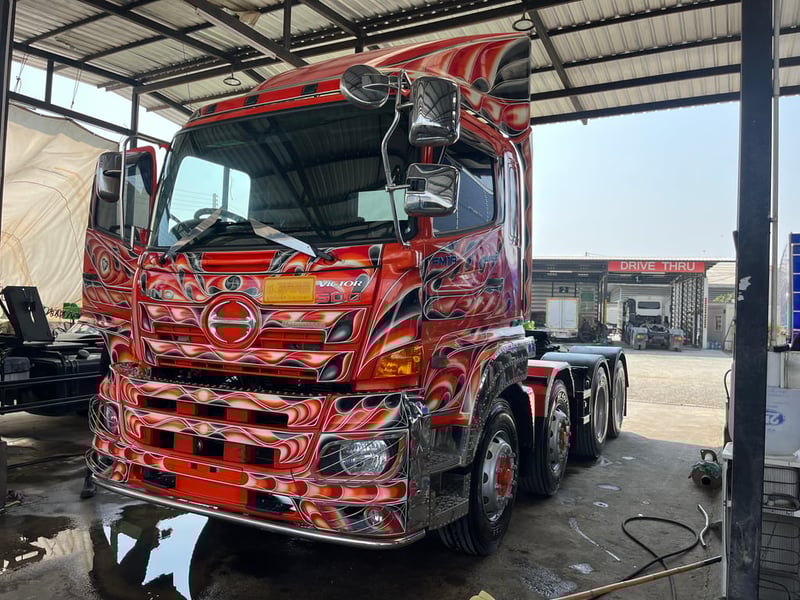 😎สิบสองล้อหัวลาก🍊 Hino FM1A 344 ปี66 (9078) 😎สิบสองล้อหัวลาก🍊 Hino FM1A 344 ปี66 (9078)