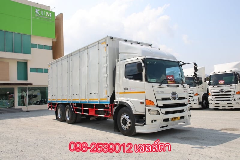 💥Sาคา 1,650,000 บาท สิบล้อตู้สิบบาน HINO FL8J 260 แรง ปี 2561 (2716)