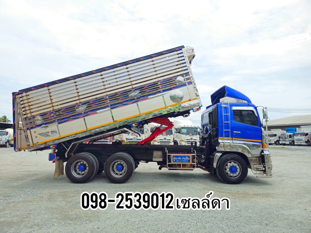 สิบล้อดั้มพ์ HINO FM1A 344 แรง ปี 2566 (2108)