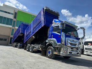 💙ดั้มพ์เกษตรแท้‼️ บรรทุก 31+ ตัน🔥 สิบล้อดั้มพ์ ISUZU FXZ 360 แรง ปี 65 + หางดั้มพ์ สามเพลา อู่เดอะฟินิกซ์ ปี 65 (2591 2592) 💙ดั้มพ์เกษตรแท้‼️ บรรทุก 31+ ตัน🔥 สิบล้อดั้มพ์ ISUZU FXZ 360 แรง ปี 65 + หางดั้มพ์ สามเพลา อู่เดอะฟินิกซ์ ปี 65 (2591 2592)