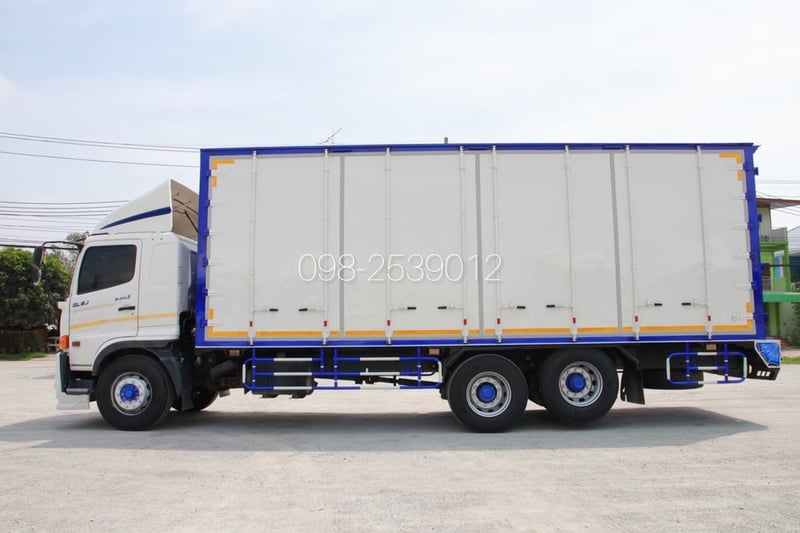 🔥ฟรียางใหม่ 10เส้น 🔥ฟรีเก็บงานสวย อู่BBC สิบล้อตู้สิบบาน HINO FG8J 240 แรง ปี 2565(4820)