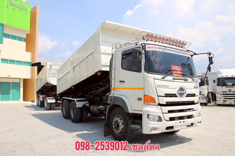 สิบล้อดั้มพ์ HINO FM1A 344 แรง ปี 2565(2753,1976)