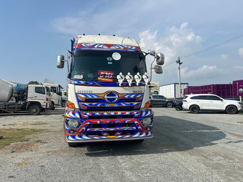 สิบล้อดั้มพ์ HIINO FM1A 344 แรง ปี 2561 (3362,3363)