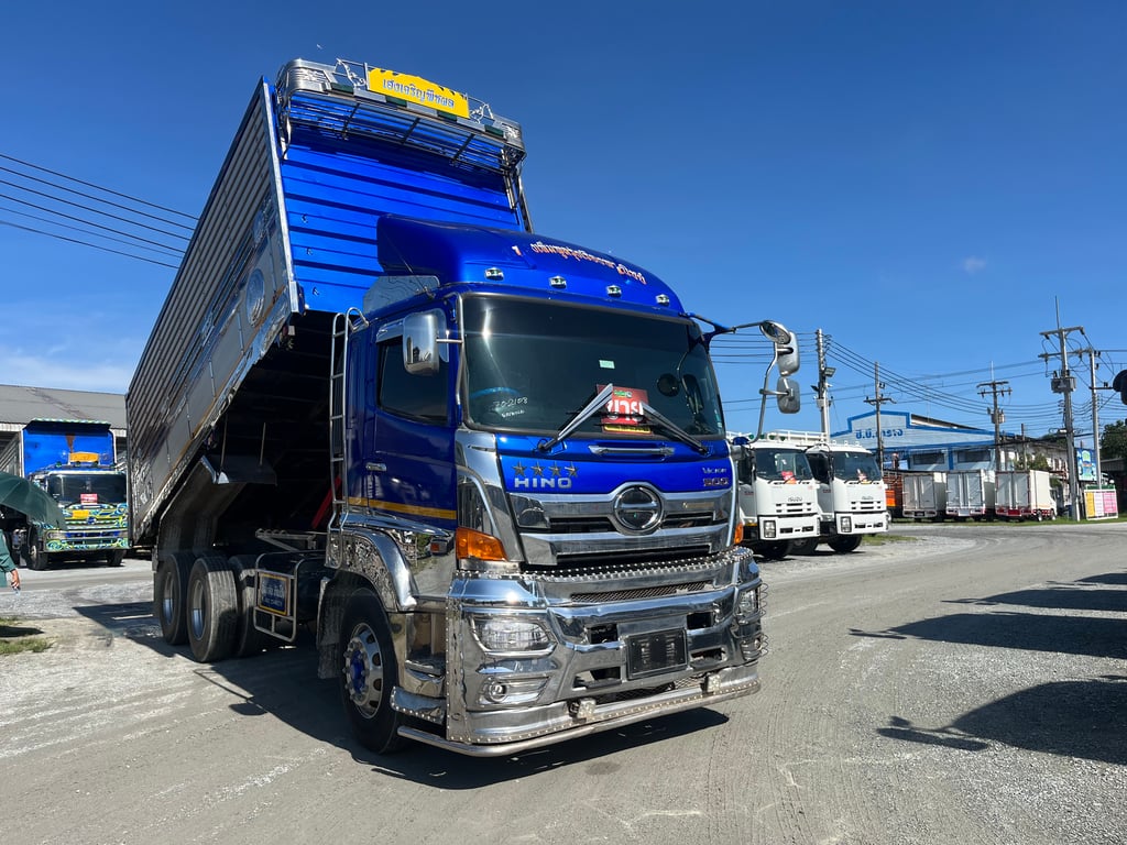 สิบล้อดั้มพ์  HINO FM1A 344 แรง ปี 2566 (2108)