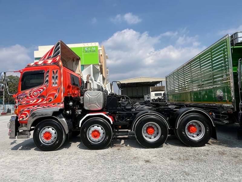 สิบสองล้อหัวลาก HINO FM1A 344 แรง ปี 2566 (9078) สิบสองล้อหัวลาก HINO FM1A 344 แรง ปี 2566 (9078)