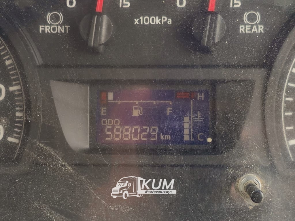 สิบล้อหัวลากติดเครน  HINO FM1A 344 แรง ปี 2562(0293)