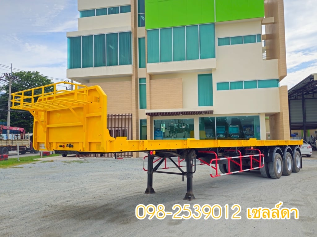 🚨หางพื้นเรียบ สามเพลา อู่ WAFA ปี 2563 (6112) 🚨หางพื้นเรียบ สามเพลา อู่ WAFA ปี 2563 (6112)