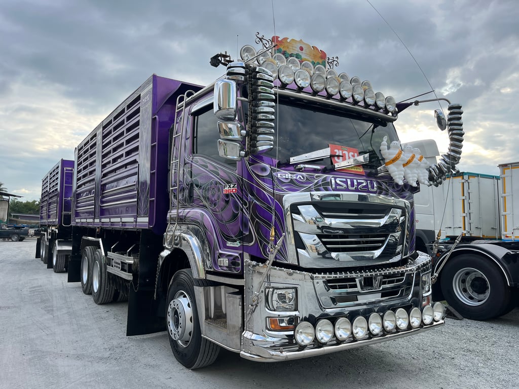 สิบล้อดั้มพ์ ISUZU  FXZ 360 แรง ปี 2566(9107,9108)