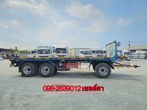 👉 หางพ่วงพื้นเรียบ สามเพลา อู่ ซุ่นชัย ปี 2559 (2767)