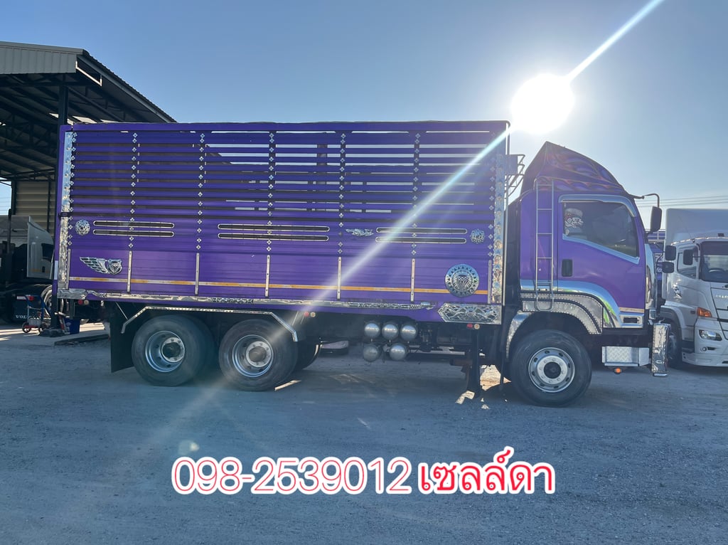 สิบล้อดั้มพ์ ISUZU FXZ 360 แรง ปี 2554(9033)