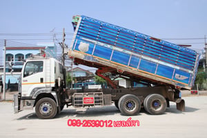 สิบล้อดั๊มเกษตร ￼Isuzu FXZ360 แรง ปี65(5346)