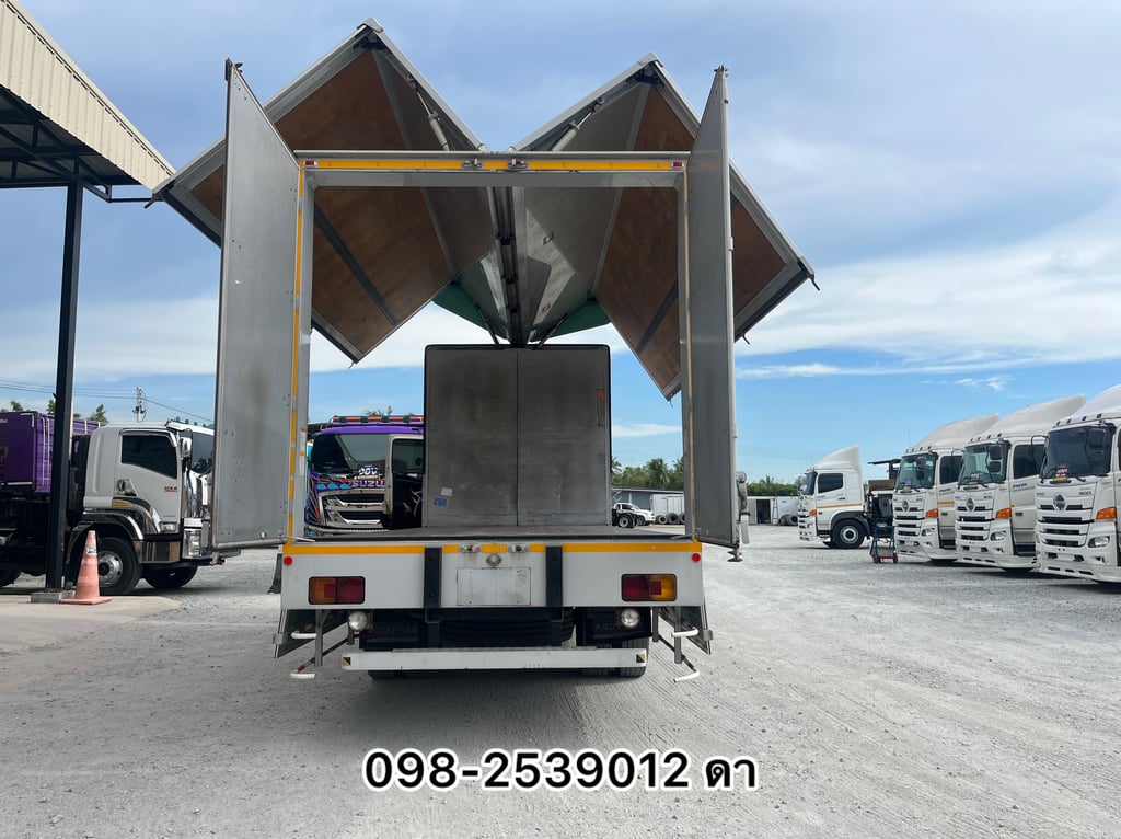 หกล้อตู้สองบาน  HINO FG8J 240 (3995)