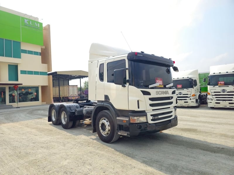 สิบล้อหัวลาก SCANIA P360  แรง ปี 2560(4592)