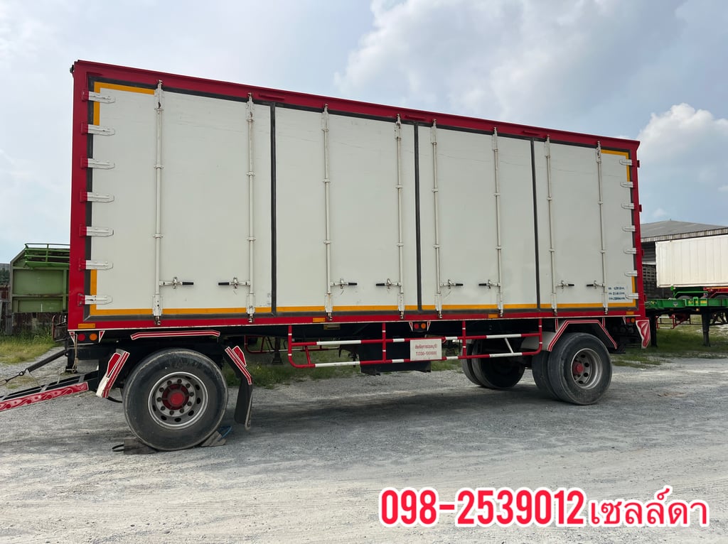 👉หางพ่วงตู้ สองเพลา อู่ ปิติ ปี 2565 (3634) 👉หางพ่วงตู้ สองเพลา อู่ ปิติ ปี 2565 (3634)