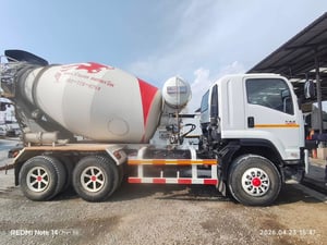 สิบล้อโม่ปูน ISUZU FXZ 320 แร ปี 2566(0237)