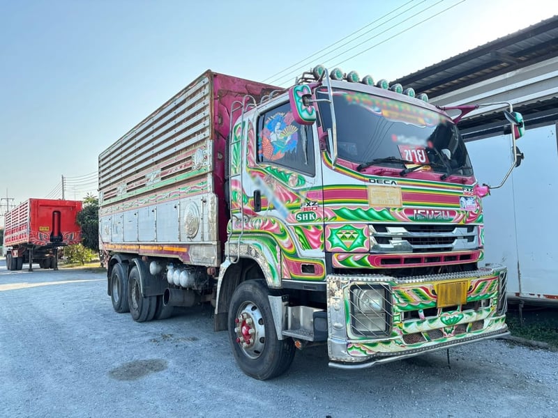 🚨Sาคาตัด 990,000-🚨 สิบล้อดั้มเกษตร Isuzu FXZ360 ปี53 (0361)