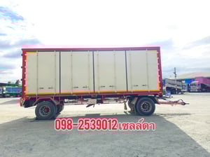 หางพ่วงตู้สิบบาน สองเพลา อู่ ปิติ ปี 2565(3634)