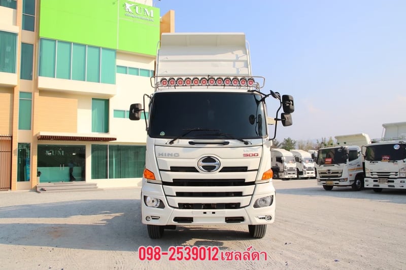สิบล้อดั้มพ์ HINO FM1A 344 แรง ปี 2565 💥ฟรียางใหม่ 10เส้น(2753)