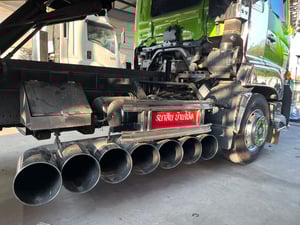 💚น้องเขียวนังโสดอยู่นะคะ💚😎 Hino FM1A344 ปี66 อู่ ธนาสินบ้านโป่ง 🔥 💚(5902)