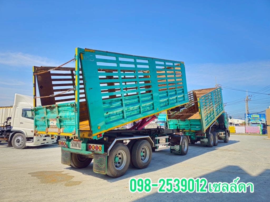 สิบล้อดั้มพ์ ISUZU  FXZ 360 แรง ปี 2566(4795,4796)