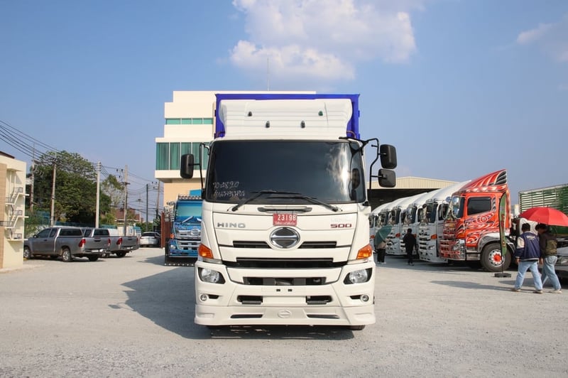 💥ฟรี เปลี่ยนยางใหม่ 10เส้น💥 สิบล้อตู้สิบบาน HINO FG8J 240 แรง ปี 2565 (4820)