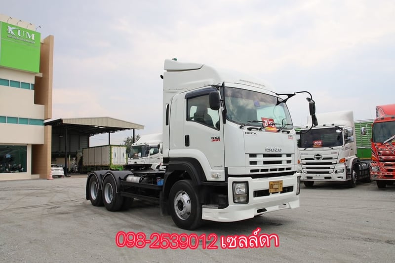 🔥Vายsาคาตัด 1,590,000 🔥😎  สิบล้อหัวลาก ISUZU GXZ 360 แรง ปี 2560 (5347)