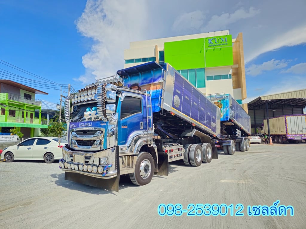  🚨ด่วน ลดล้างสต๊อก🚨โค้งสุดท้ายส่งท้ายปี 2568 ISUZU  FXZ 360 แรง ปี 2566(5236,5237)