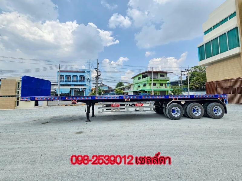 🔥 หางพื้นเรียบ สามเพลา อู่ CTT ปี 2565 (1885) 🔥 หางพื้นเรียบ สามเพลา อู่ CTT ปี 2565 (1885)