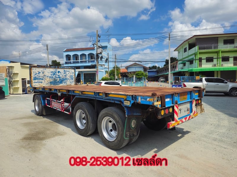 👉 หางพ่วงพื้นเรียบ สามเพลา อู่ ซุ่นชัย ปี 2559 (2767)