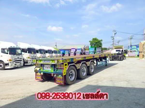 หางพื้นเรียบ สามเพลา อู่ เอส.ที ปี 2561(9740) หางพื้นเรียบ สามเพลา อู่ เอส.ที ปี 2561(9740)