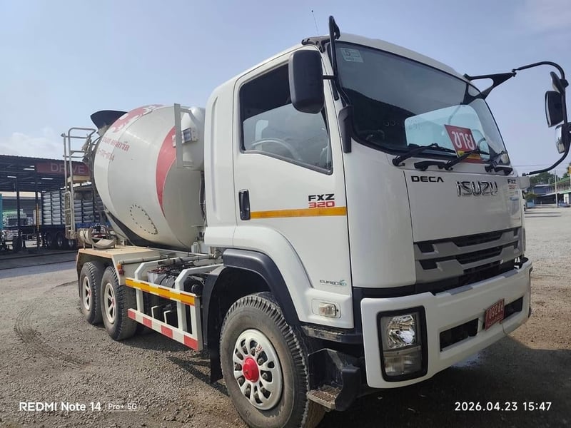 สิบล้อโม่ปูน ISUZU FXZ 320 แร ปี 2566(0237)