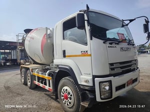 สิบล้อโม่ปูน ISUZU FXZ 320 แร ปี 2566(0237)