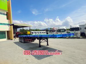 หางพื้นเรียบ สามเพลา  อู่ RCK ปี 2561(4437)