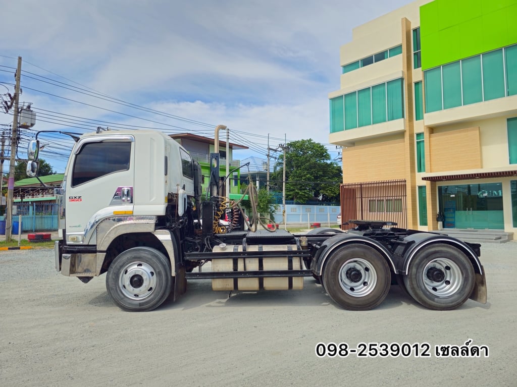 ISUZU GXZ360แรงม้า รถบรรทุก 4ล้อ หัวลาก เฉพาะหัว ปี2016 เลขไมล์ 470,000 กม.