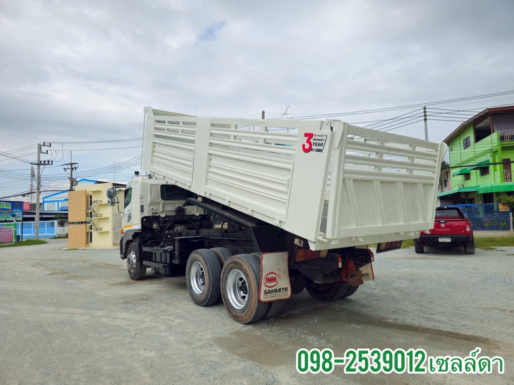 👉สิบล้อดั้มพ์อู่สามมิตร HINO FM1A 344 แรง ปี 2560(2539) 👉สิบล้อดั้มพ์อู่สามมิตร HINO FM1A 344 แรง ปี 2560(2539)