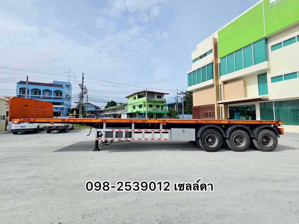 หางพื้นเรียบ สามเพลา (6080)