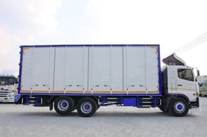 💥ฟรี เปลี่ยนยางใหม่ 10เส้น💥 สิบล้อตู้สิบบาน HINO FG8J 240 แรง ปี 2565 (4820)