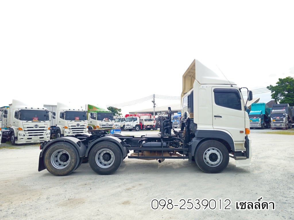 สิบล้อหัวลาก HINO FM1A 344 แรง ปี 2565 (0754) สิบล้อหัวลาก HINO FM1A 344 แรง ปี 2565 (0754)